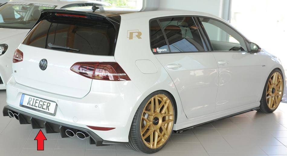 Diffusore Rieger Golf 7 R+R-line fino '17 per termin.duplex 4x115x70
