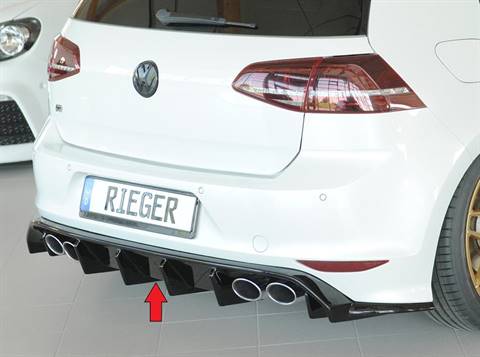 Diffusore Rieger Golf 7 R+R-line fino '17 per termin.duplex 4x115x70