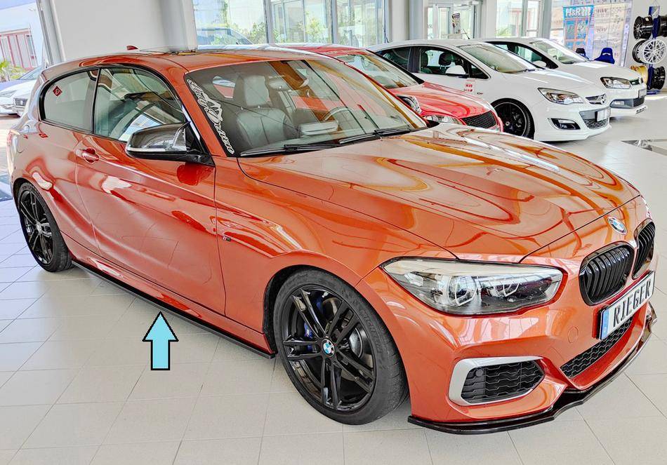 Lama sottoporta DX Rieger F21 1K2 dal 2012 anche dal'15 ABS grezzo