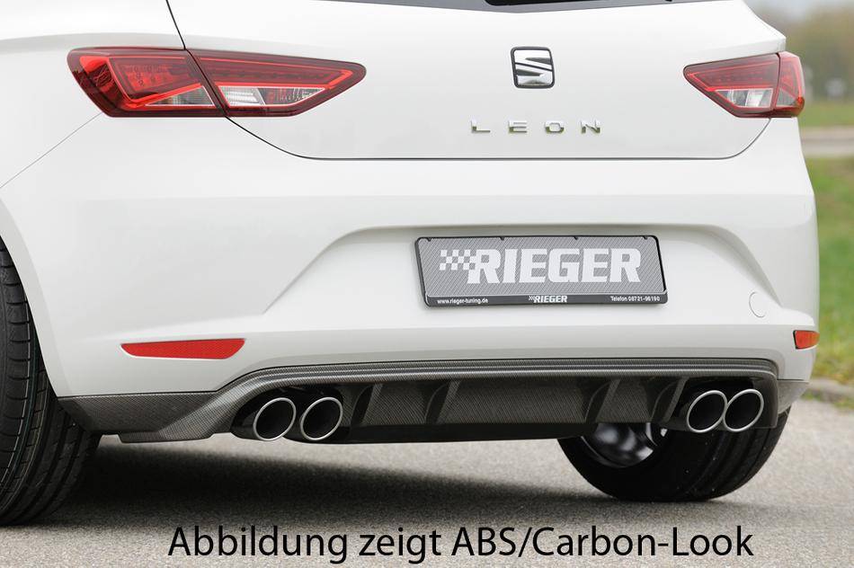 Diffusore Rieger Leon 5F no FR/ST-'17 marm. duplex doppia nero luc.