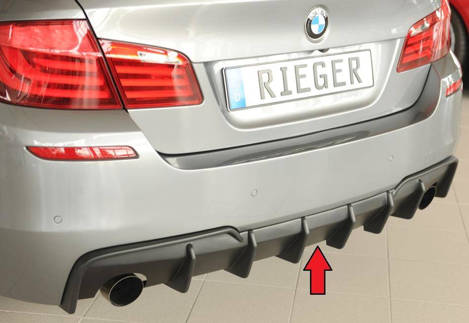 Diffusore Rieger F10/F11 incl.restyling duplex 1x90 con gancio ABS