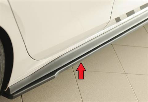 Lama sottoporta DX Golf 8 GTI/GTD/GTE 5 porte per sottoporta origina