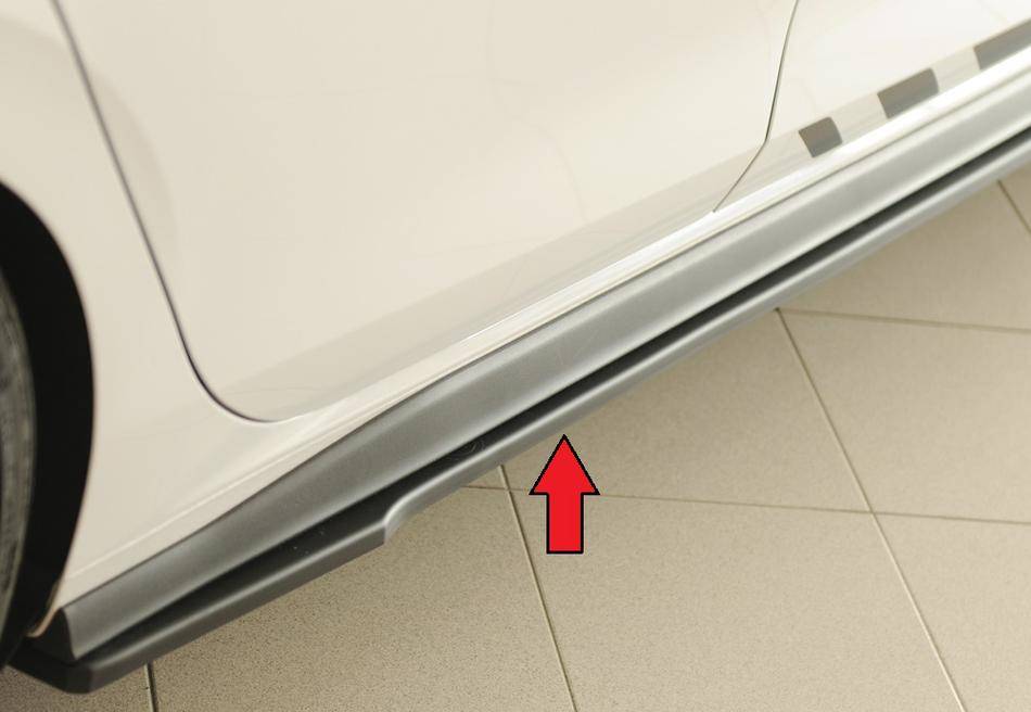 Lama sottoporta DX Golf 8 GTI/GTD/GTE 5 porte per sottoporta origina