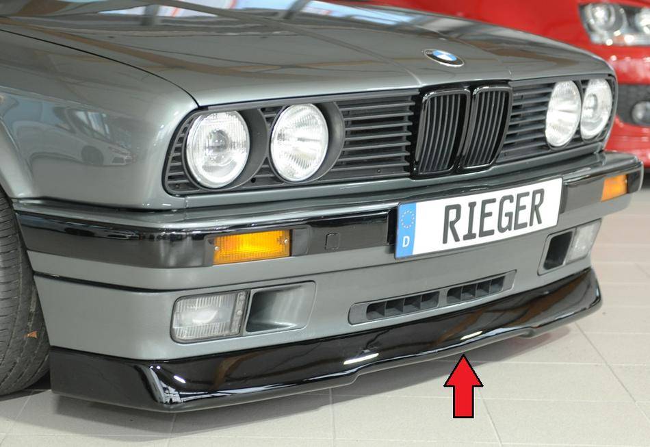 Sottoparaurti ant Rieger BMW serie 3 E30 Berl/Cabrio/Coupe nero luci