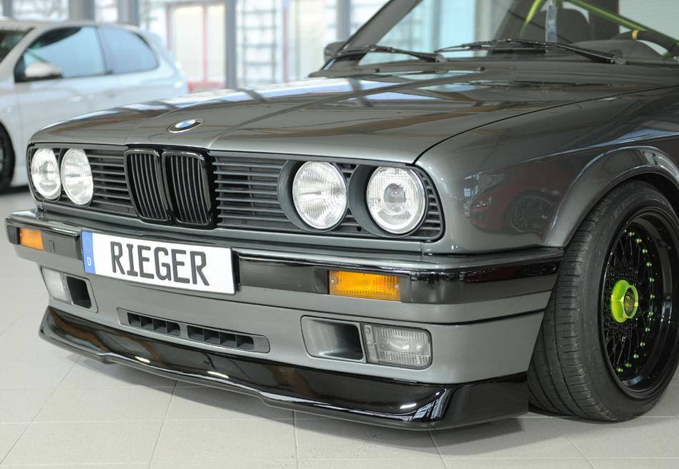 Sottoparaurti ant Rieger BMW serie 3 E30 Berl/Cabrio/Coupe nero luci