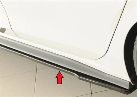 Lama sottoporta SX golf 8 GTI/GTD/GTE 5 porte per sottoporta origina