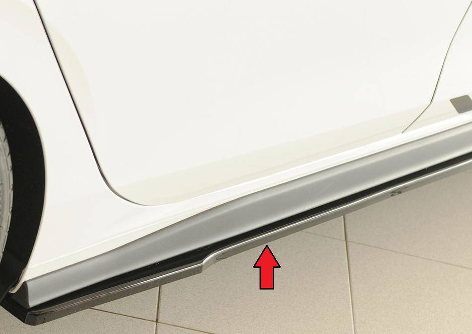 Lama sottoporta DX Golf 8 GTI/GTD/GTE 5 porte per sottoporta origina
