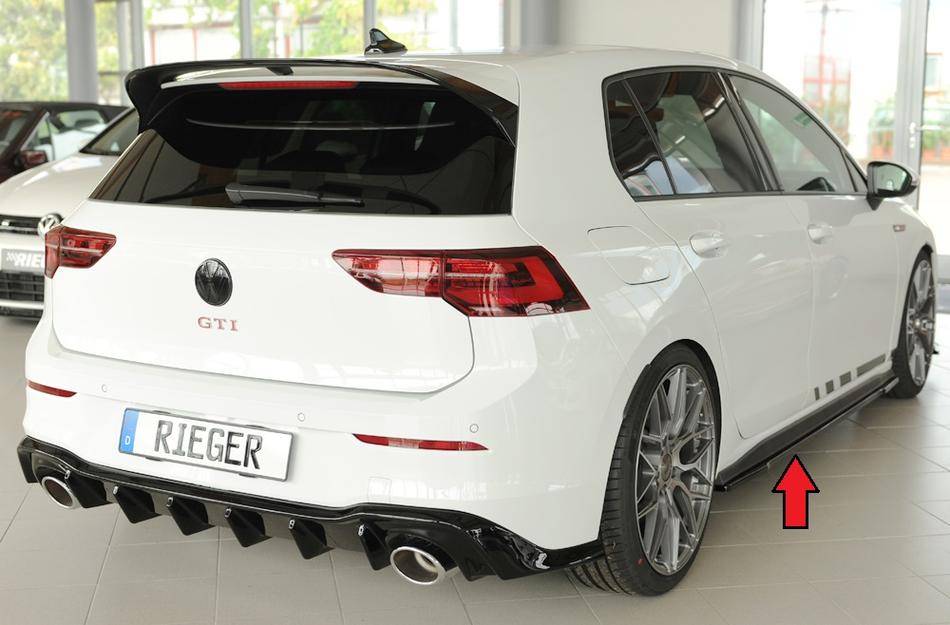 Lama sottoporta DX Golf 8 GTI/GTD/GTE 5 porte per sottoporta origina
