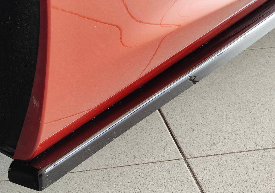 Lama sottoporta DX Rieger F21 1K2 dal 2012 anche dal'15 nero lucido