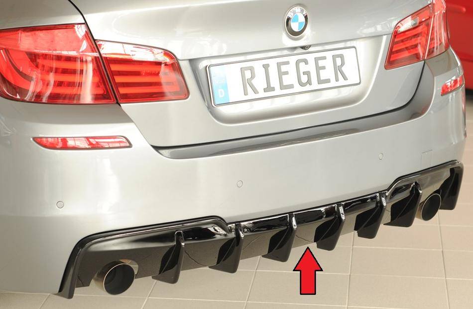Diffusore Rieger F10/F11 incl.restyling duplex 1x90 con gancio nero