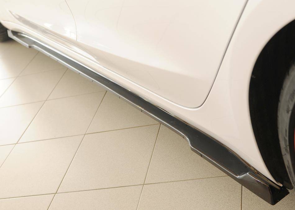 Lama sottoporta Sx Rieger per sottoporta originale Model 3 nero luc.