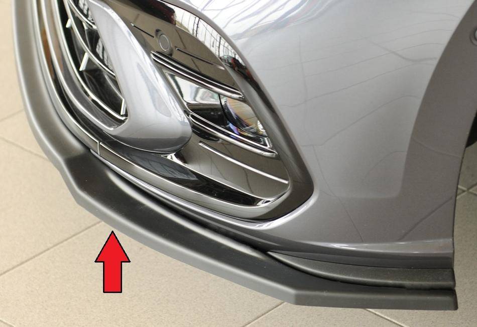 Lama ant Rieger Polo AW dal'21 GTI+R-Line per paraurti orig. ABS