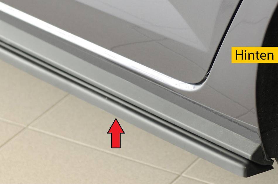 Lama sottoporta SX Rieger Polo AW GTI+R-Line dal'17 anche dal'21