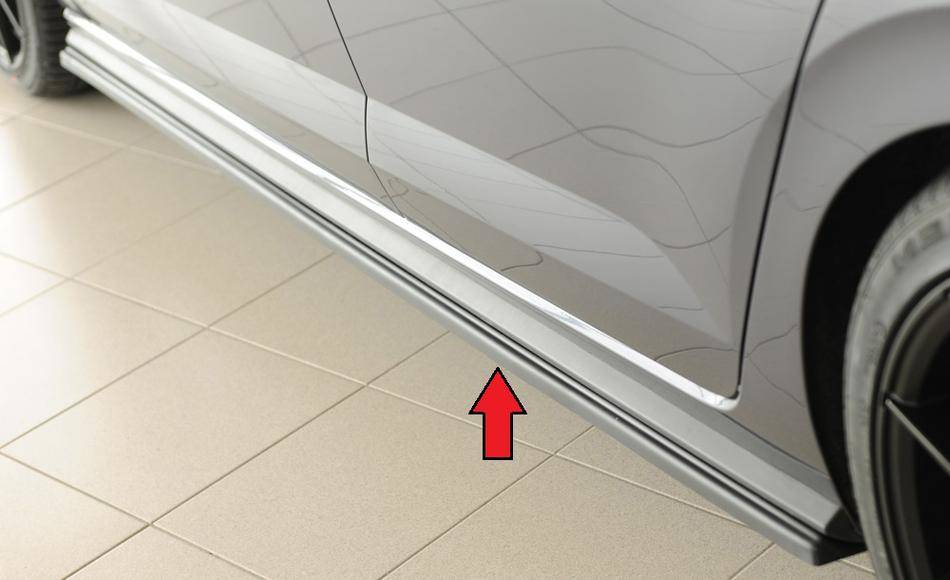 Lama sottoporta SX Rieger Polo AW GTI+R-Line dal'17 anche dal'21