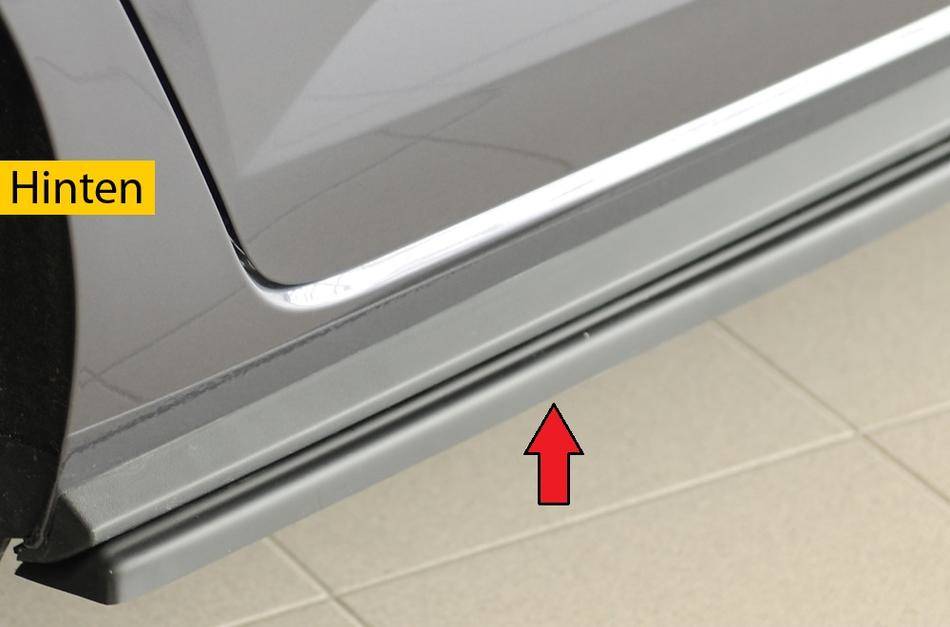 Lama sottoporta DX Rieger Polo AW GTI+R-Line dal'17 anche dal'21