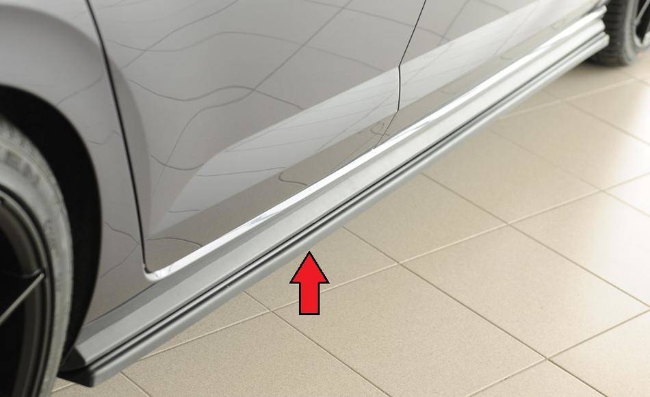 Lama sottoporta DX Rieger Polo AW GTI+R-Line dal'17 anche dal'21