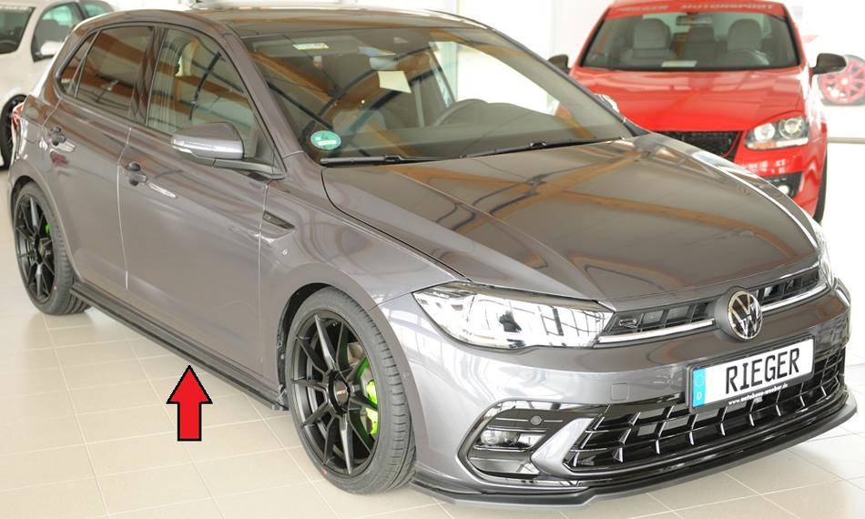 Lama sottoporta DX Rieger Polo AW GTI+R-Line dal'17 anche dal'21