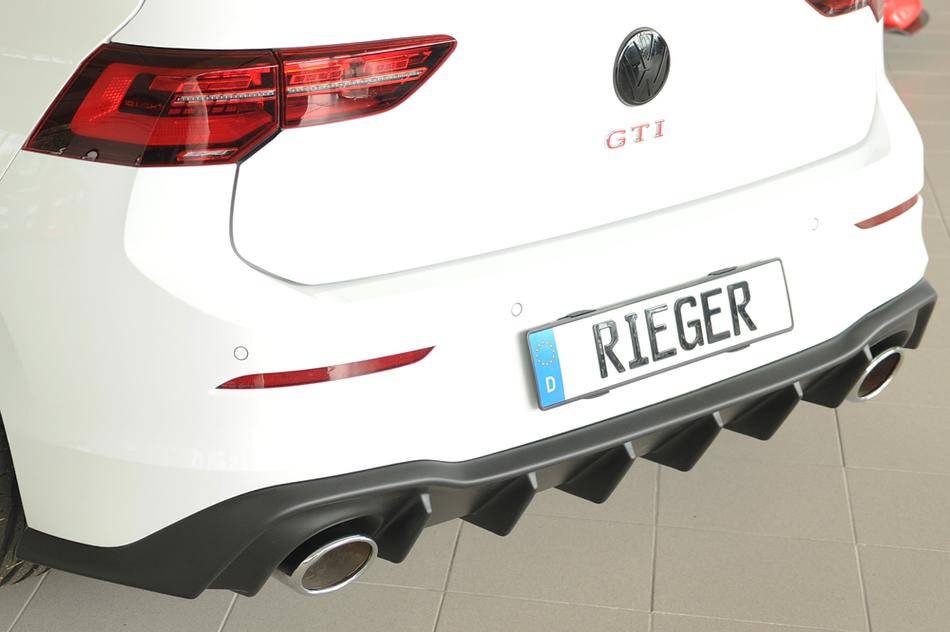 Diffusore Rieger Golf 8 GTI/GTD/GTE 5 porte terminali sport 130x115