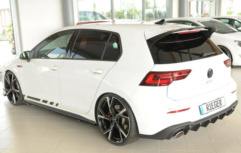 Diffusore Rieger Golf 8 GTI/GTD/GTE 5 porte terminali sport 130x115