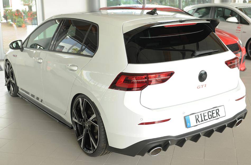 Diffusore Rieger Golf 8 GTI/GTD/GTE 5 porte terminali sport 130x115