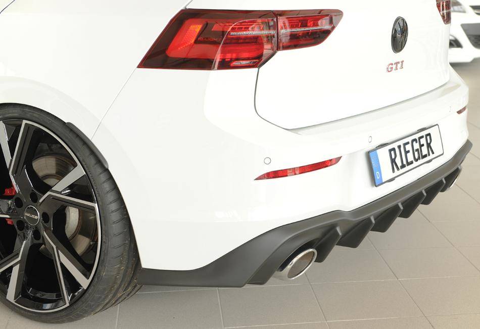 Diffusore Rieger Golf 8 GTI/GTD/GTE 5 porte terminali sport 130x115
