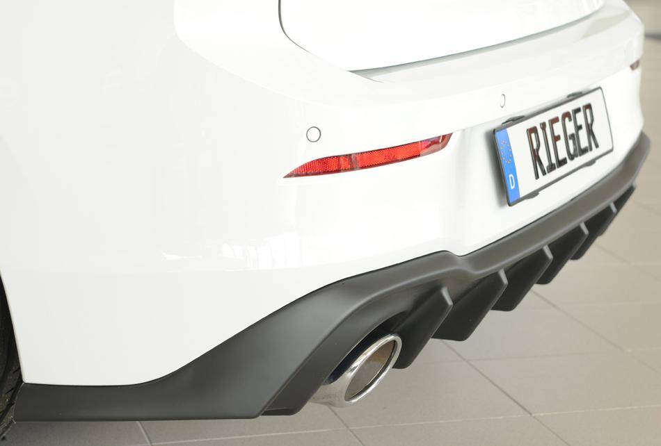 Diffusore Rieger Golf 8 GTI/GTD/GTE 5 porte terminali sport 130x115