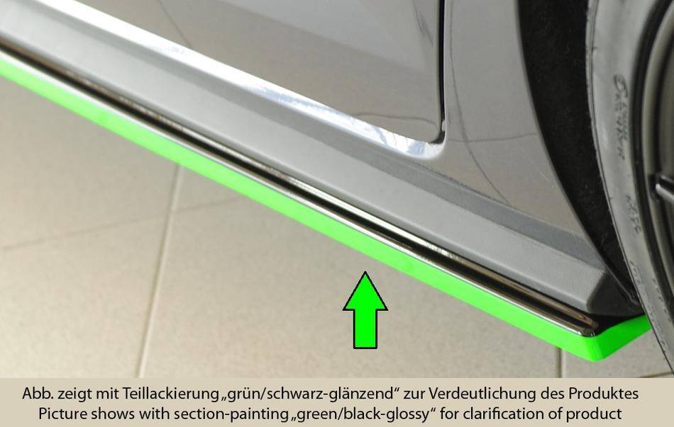 Lama sottoporta SX Rieger Polo AW GTI+R-Line dal'17 anche dal'21