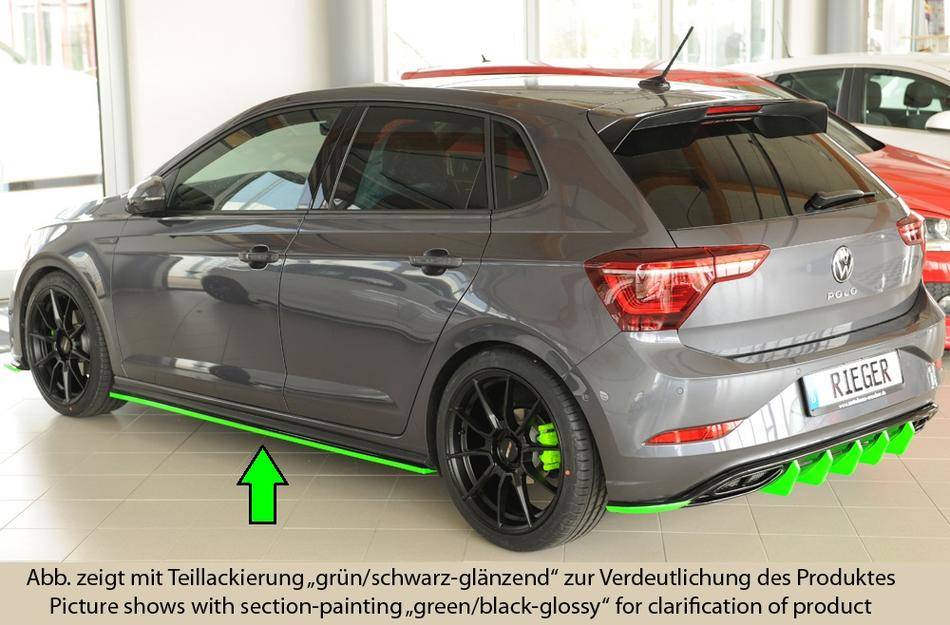 Lama sottoporta SX Rieger Polo AW GTI+R-Line dal'17 anche dal'21