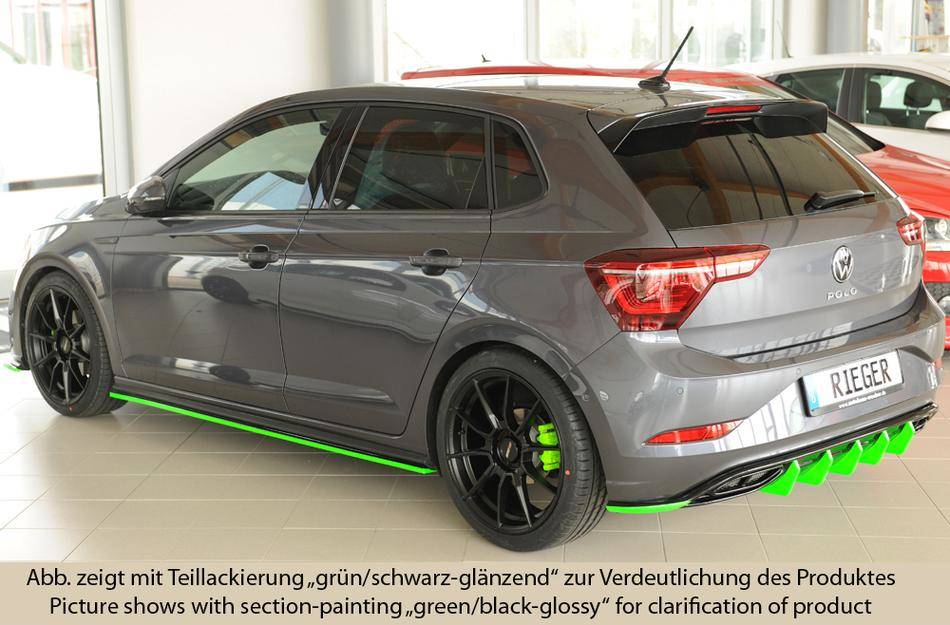 Lama sottoporta SX Rieger Polo AW GTI+R-Line dal'17 anche dal'21