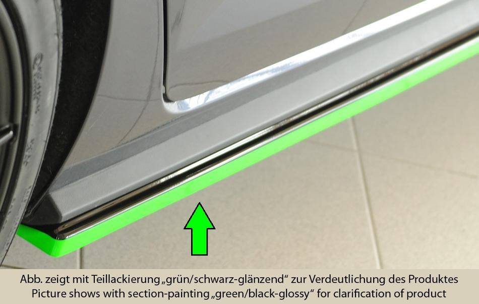 Lama sottoporta DX Rieger Polo AW GTI+R-Line dal'17 anche dal'21