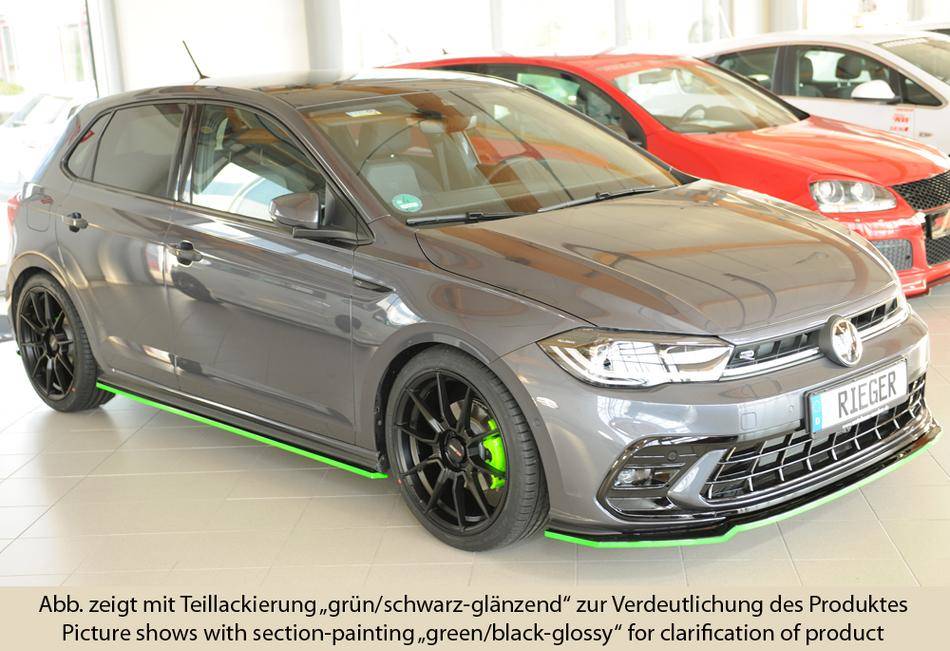 Lama sottoporta DX Rieger Polo AW GTI+R-Line dal'17 anche dal'21