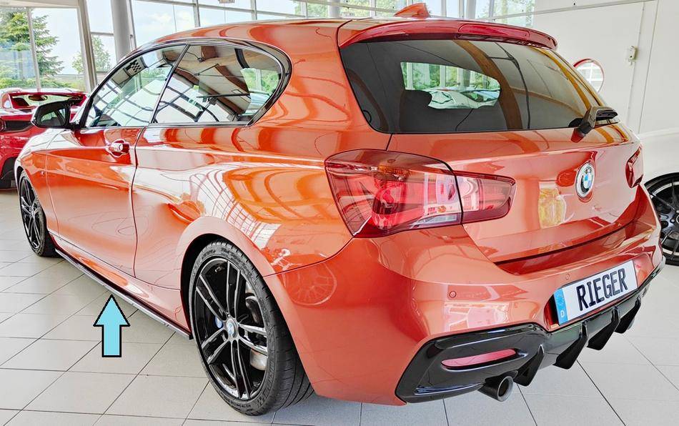 Lama sottoporta SX Rieger F21 1K2 dal 2012 anche dal'15 nero lucido