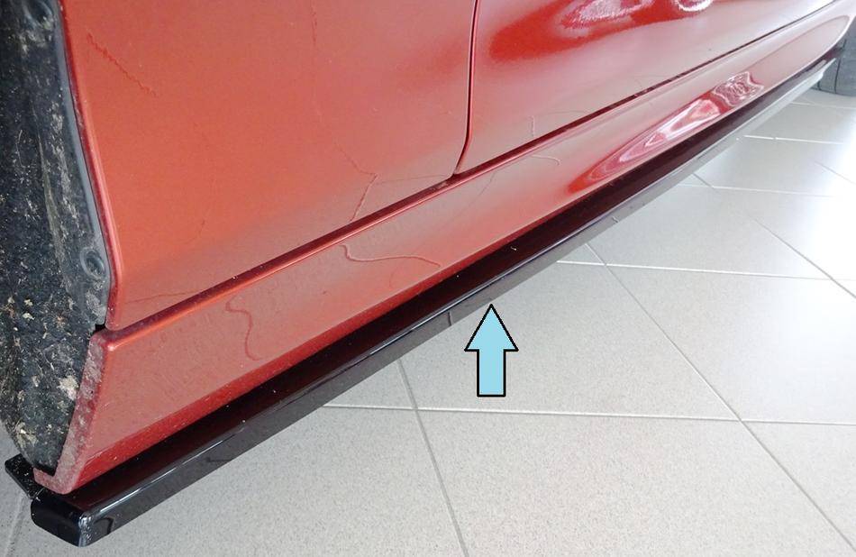 Lama sottoporta SX Rieger F21 1K2 dal 2012 anche dal'15 nero lucido