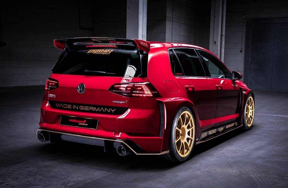 Spoiler tetto TRC Oettinger Golf 7 incl 7,5 GTI/GTD/GTE/R-Line/R