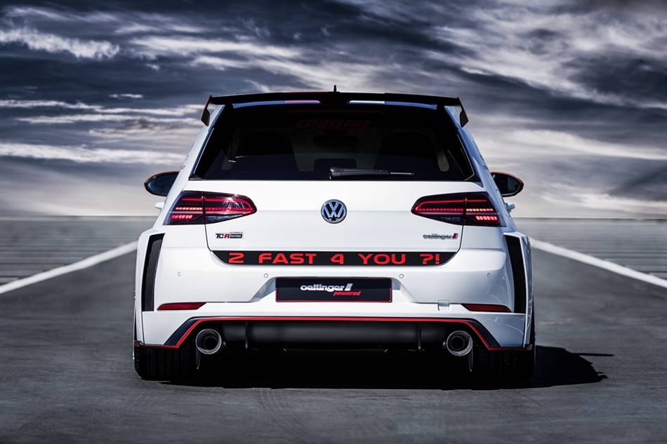 Spoiler tetto TRC Oettinger Golf 7 incl 7,5 GTI/GTD/GTE/R-Line/R