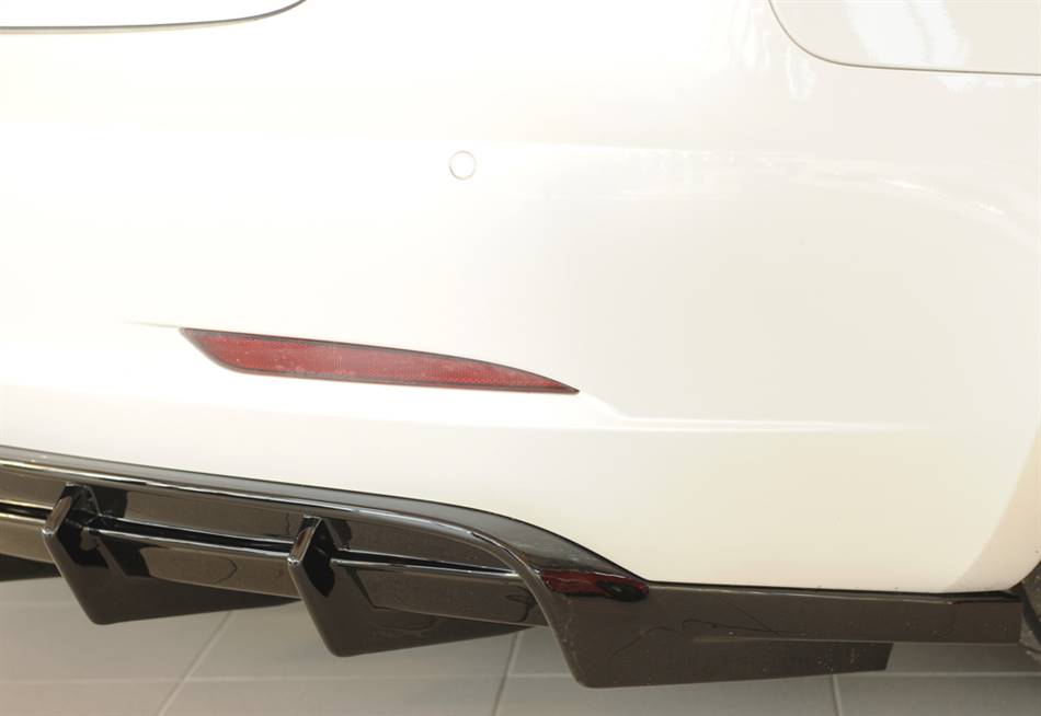 Diffusore Rieger per paraurti orig. Model 3 tutti modelli nero lucid