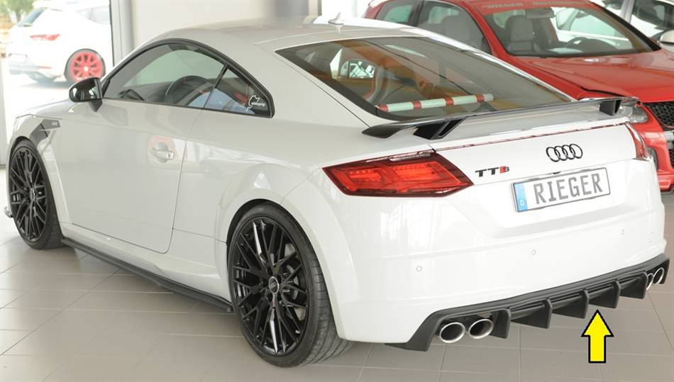 Diffusore Rieger TT FV/8S dal 07/14 S-Line+TTS per terminali 4x100