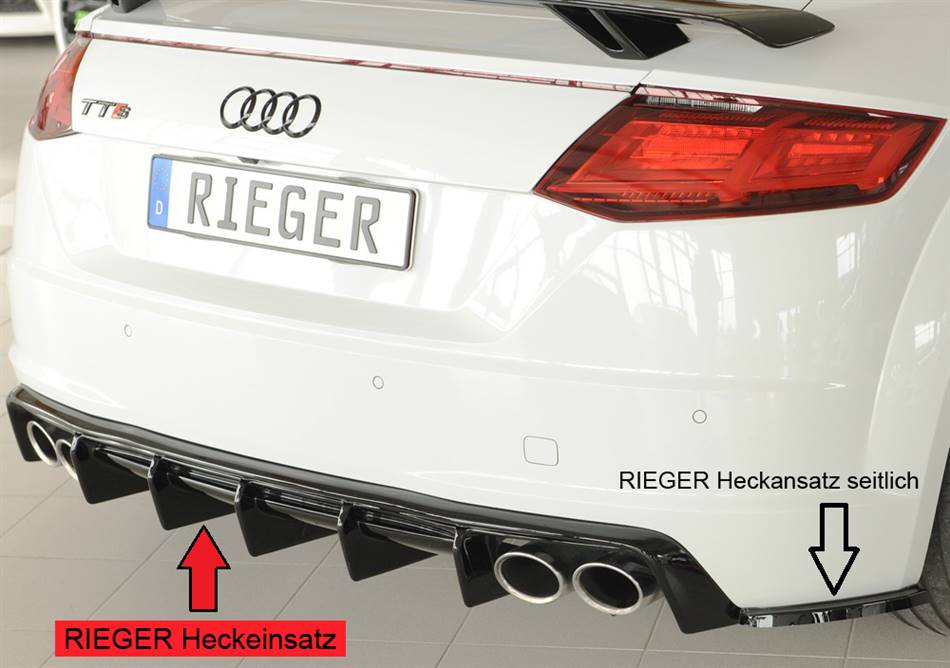 Diffusore Rieger TT FV dal 07/14 S-Line+TTS per terminali 4x100