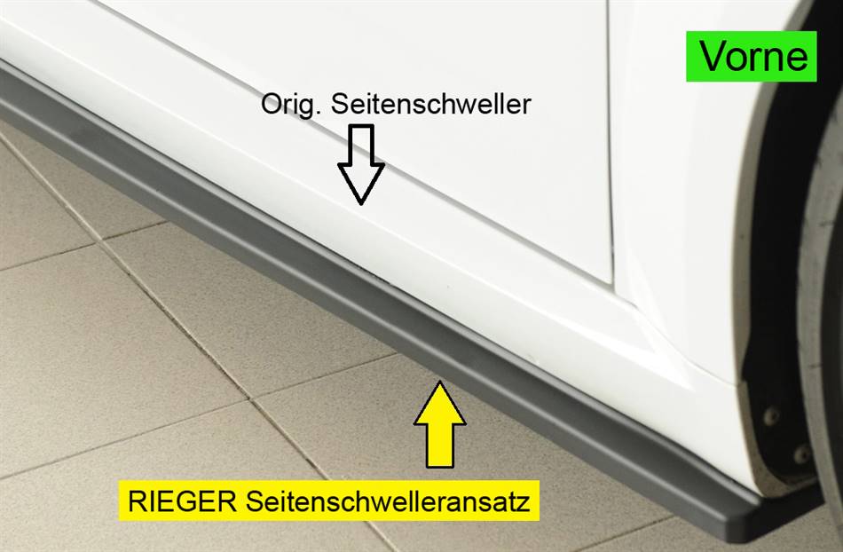 Lama sottoparaurti DX 19mm TT FV/8S S-Line + TTS fino 2018 grezzo