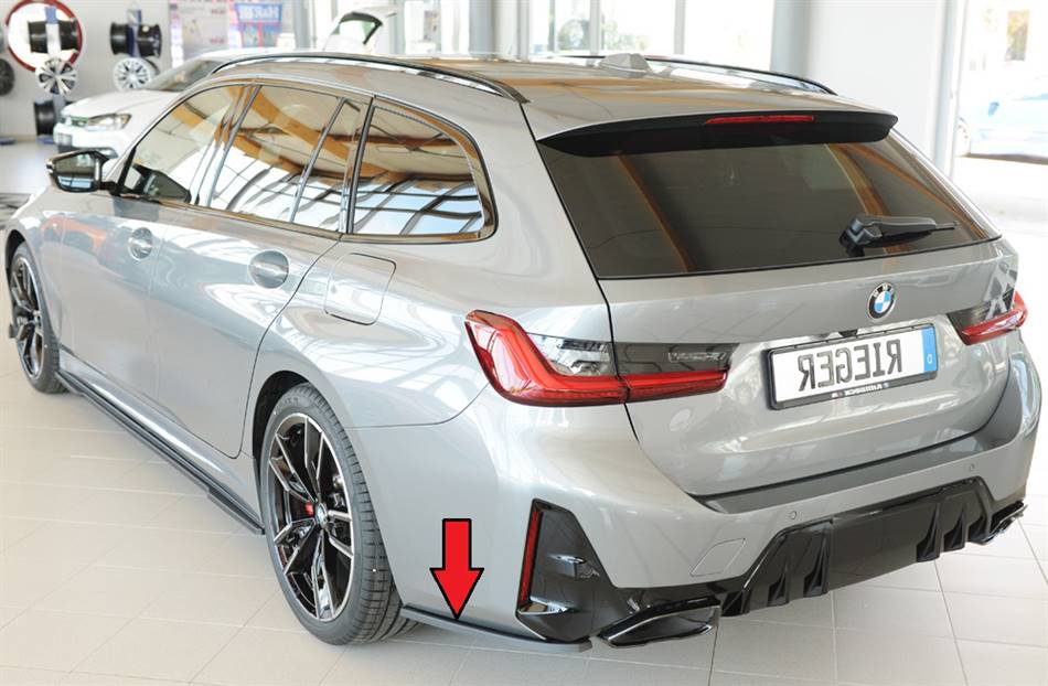 Cantonale lat. sx per paraurti post G20/21 dal'22 con M-technik ABS