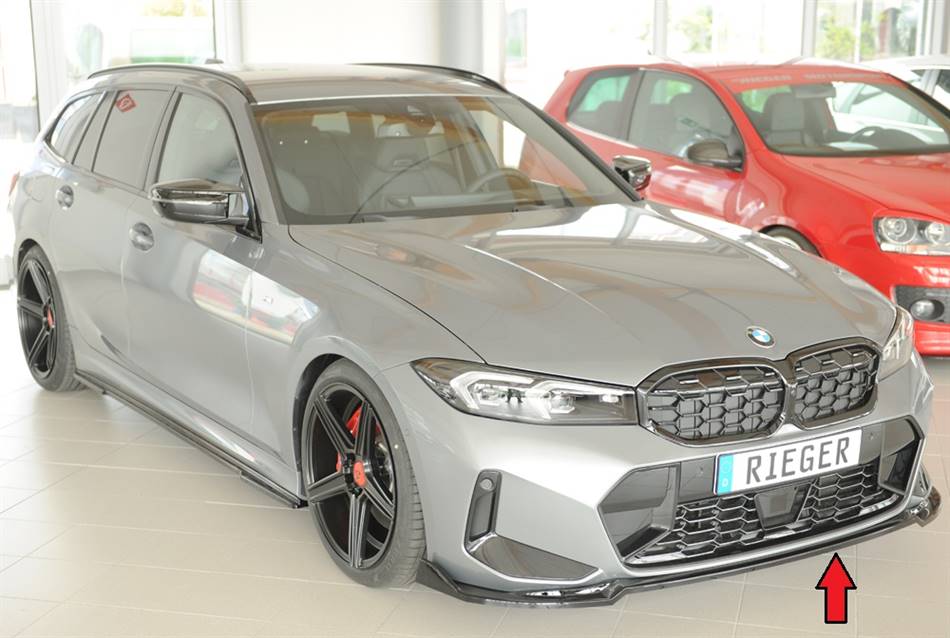 Lama sottoparaurti ant serie 3 G20/21 LCI dal'22 per M-Technik nero