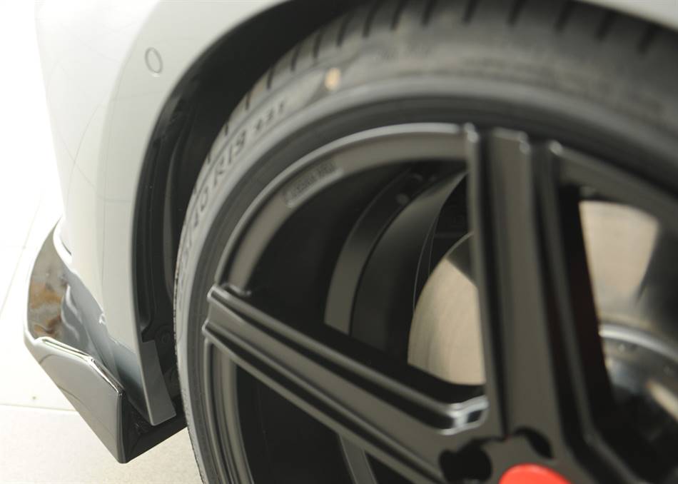 Lama sottoparaurti ant serie 3 G20/21 LCI dal'22 per M-Technik nero