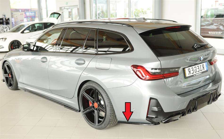 Cantonale lat. sx per paraurti post G20/21 dal'22 con M-technik ABS