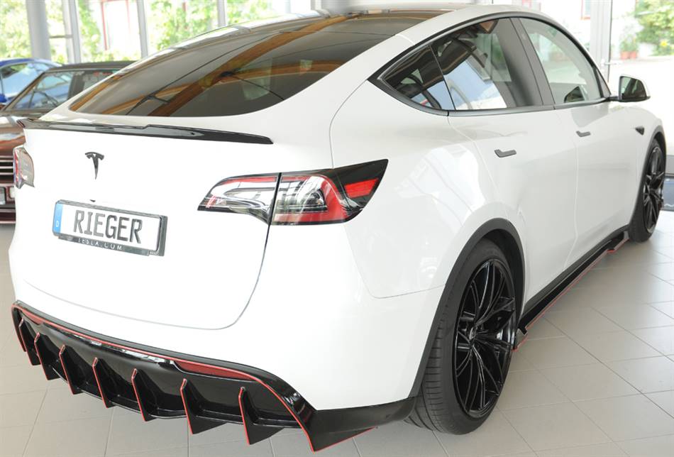 Spoiler portellone post Tesla Y 003 dal 2020 ABS grezzo