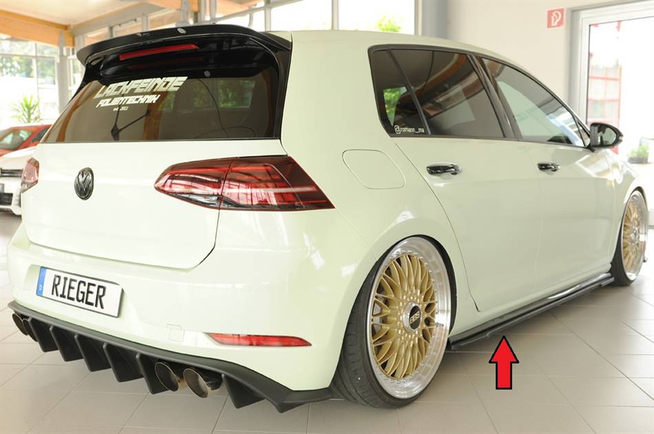 Lama sottoporta Dx Rieger Golf 7 GTI/GTD/GTE+R per sottoporta.orig.
