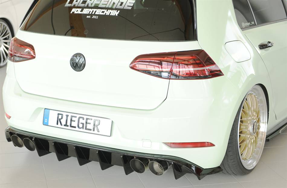 Diffusore Rieger Golf 7,5 R/R-line per terminali duplex 4x115x70 ner