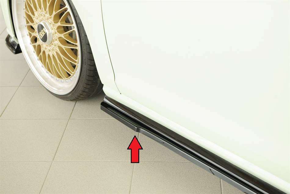 Lama sottoporta Sx Rieger Golf 7 GTI/GTD/GTE+R per sottoporta.orig.