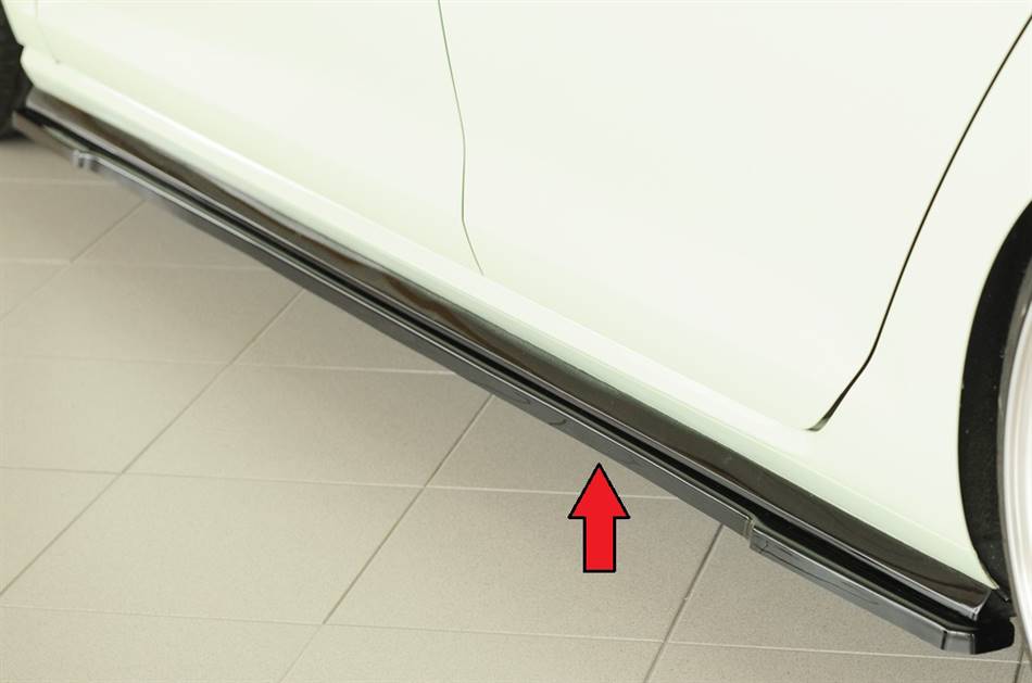 Lama sottoporta Sx Rieger Golf 7 GTI/GTD/GTE+R per sottoporta.orig.