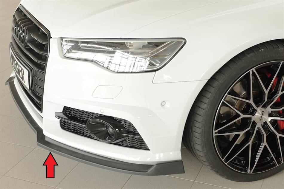 Lama anteriore per paraurti orig. A6 4G S-line/S6 dal 2014 ABS grezz