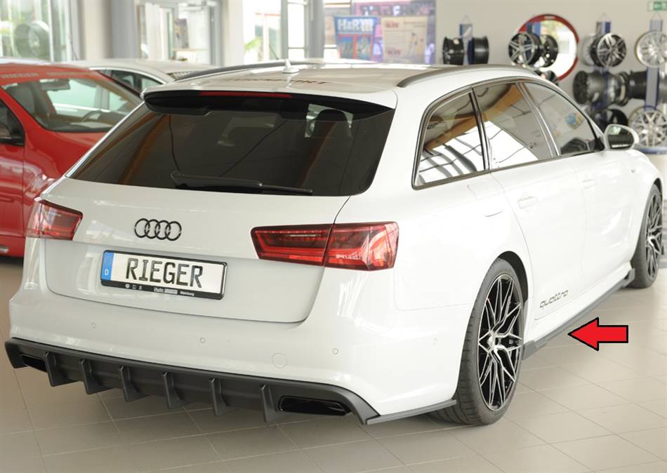 Lama sottoporta Rieger DX per sottop.orig. A6 dal'14 S-line/S6 ABS